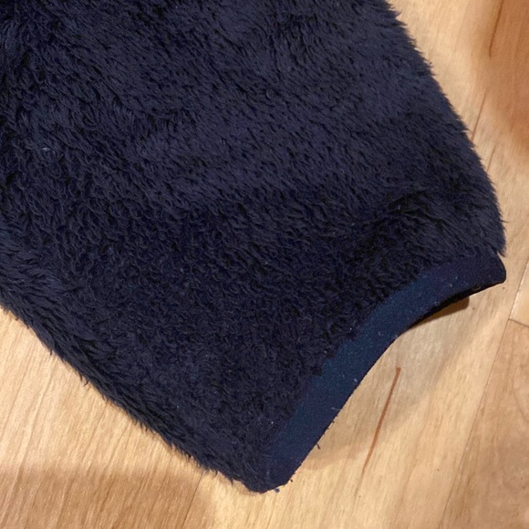 North face girls black fleece jacket - Picture 6 of 7